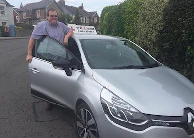 Driving instructor James Palmer