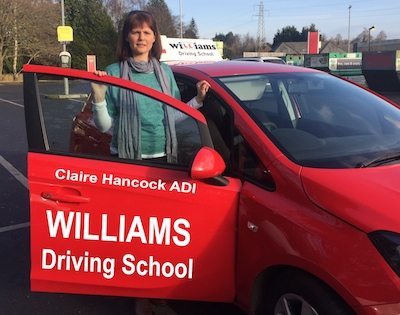 Driving Instructor Claire Hancock