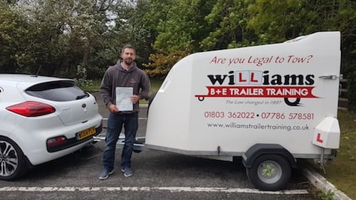Trailer Test Pass for Phil Frampton of Brixham