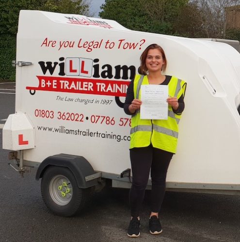 Trailer Test Pass for Zoe Sage