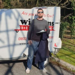 Congratulations on a Trailer Test Pass for Robert Mackirdy