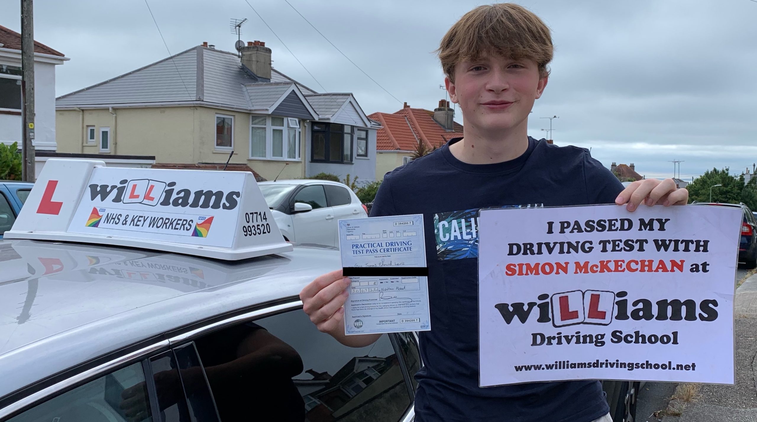 Kieran Burrows, Paignton.